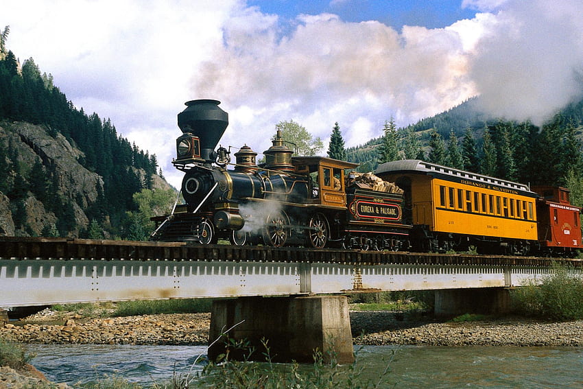 Train, travel HD wallpaper