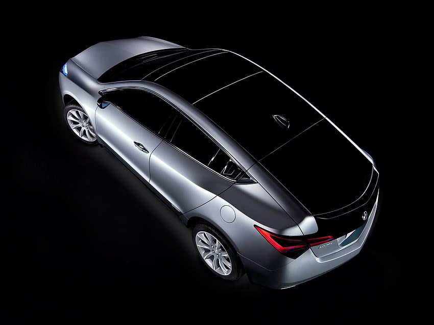 Auto, Acura, Cars, View From Above, Style, Akura, Zdx, 2009, Metallic Gray, Grey Metallic, Concept Car HD wallpaper