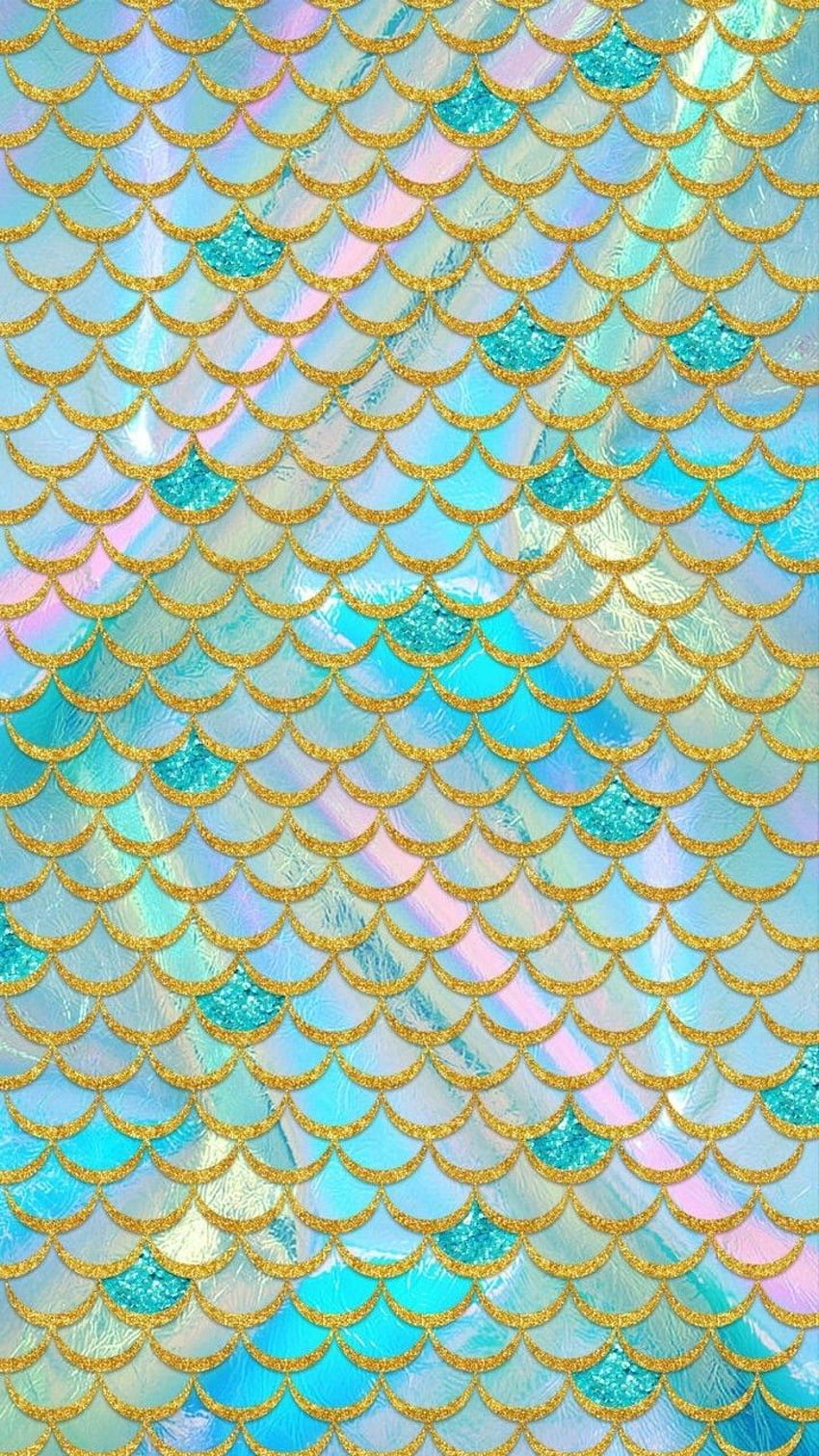 The Background On My Phone Right Now Is This Gorgeous, Mermaid Pattern HD phone wallpaper