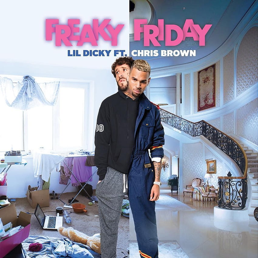 สุดยอดความคิดของ Lil Dicky และ Chris Brown Freaky Friday คริส บราวน์, วันศุกร์นอกลู่นอกทาง, คริส วอลล์เปเปอร์โทรศัพท์ HD