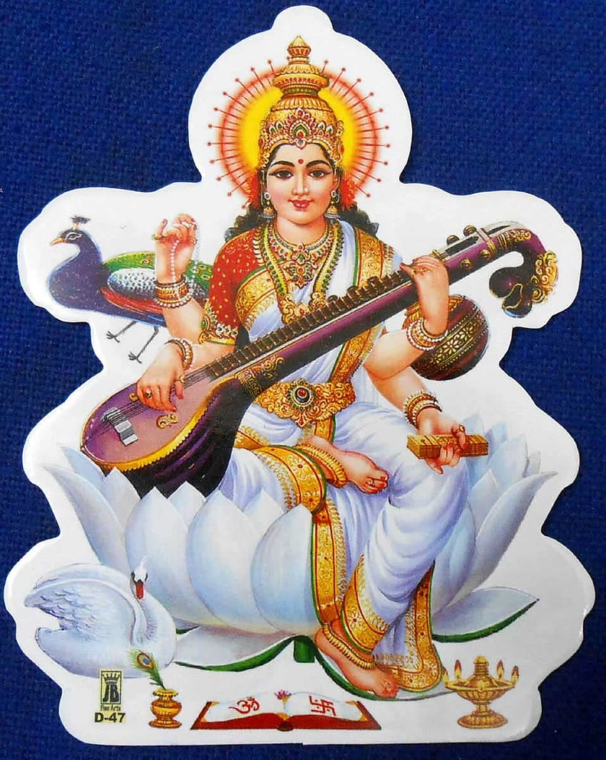 Goddess Saraswati -Goddess of Knowledge : Hindu God HD phone ...