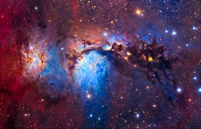 Nebula Refleksi Indah M78, Nebula Emisi Wallpaper HD