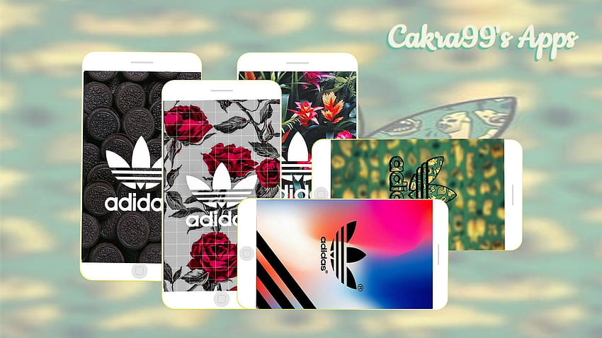 Adidas Floral HD wallpaper