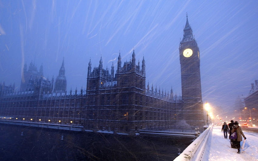 Winter Schnee England London Uhren Big Ben United [] für Ihr , Handy & Tablet. Entdecken Sie Weihnachten in London. London, London HD-Hintergrundbild