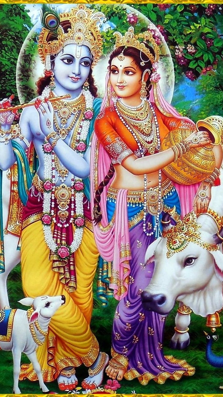 Radha Krishna, Lindo, Radha Krishna Papel de parede de celular HD