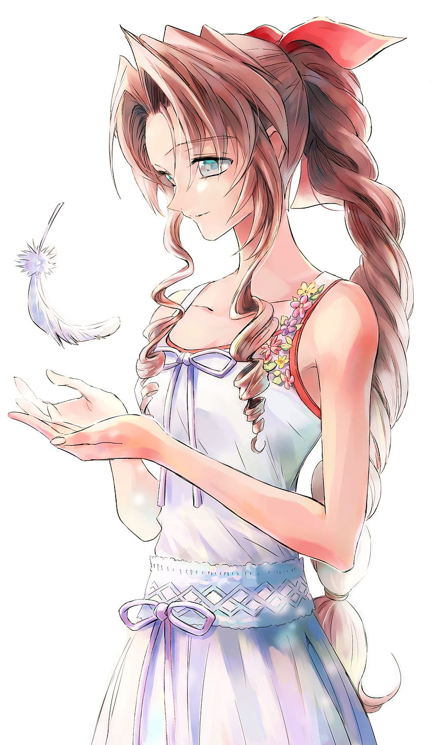 Aerith Gainsborough - Dewan Anime Final Fantasy VII wallpaper ponsel HD