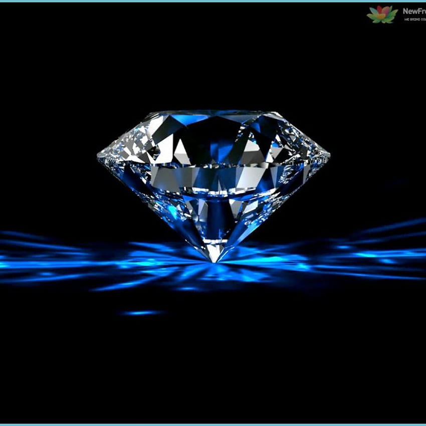 Black Diamond Alta qualità per iridescente - diamante blu Sfondo del telefono HD