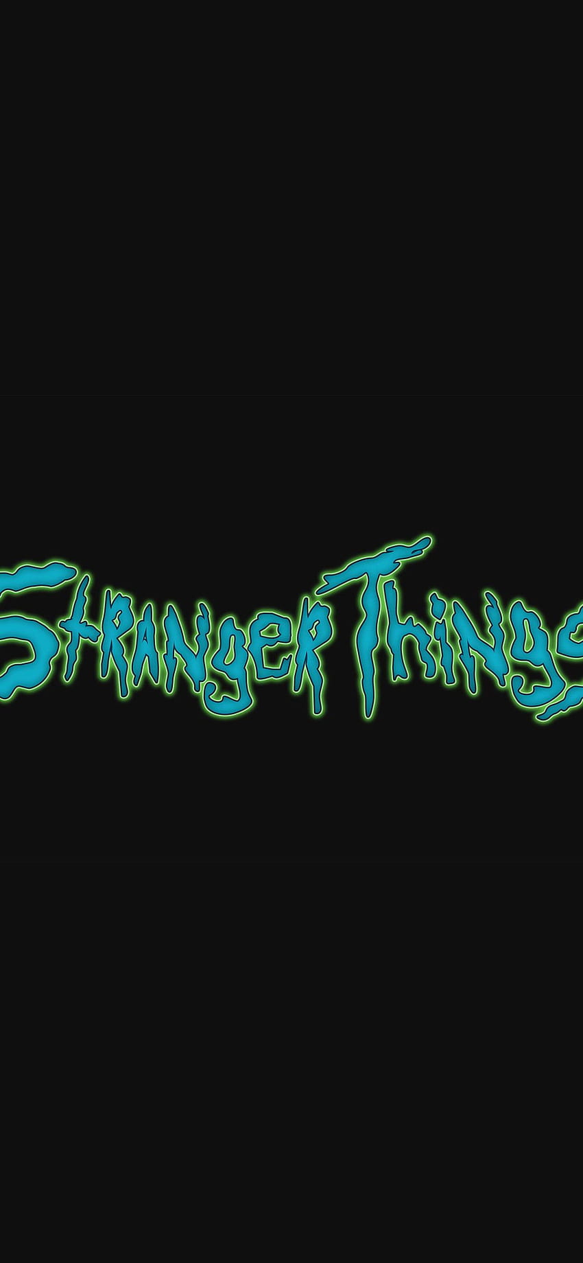 Stranger Things Creative Logo iPhone XS, iPhone 10 HD phone wallpaper