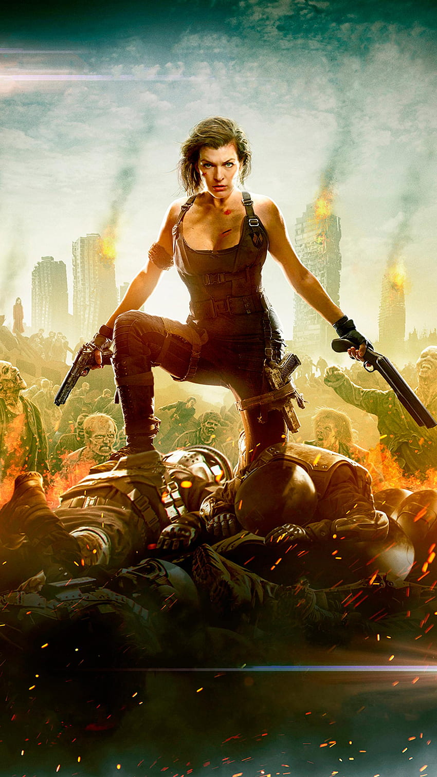 Resident Evil: Son Bölüm (2022) filmi HD telefon duvar kağıdı
