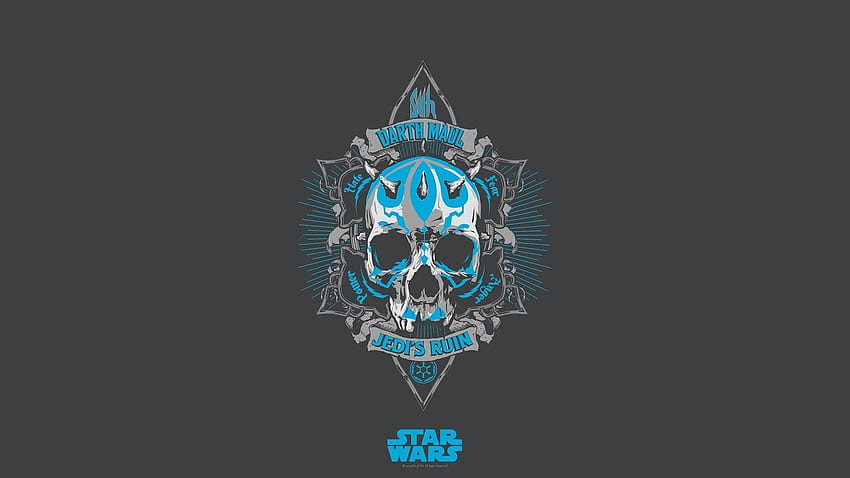 Star Wars Logos Darth Maul Jedi Sith ... HD wallpaper