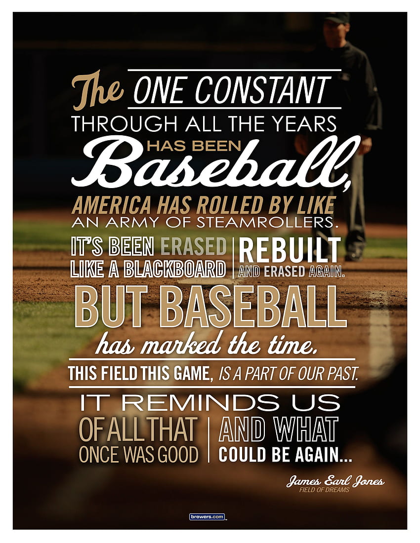 Quotes about Baseball field of dreams (17 quotes) HD phone wallpaper