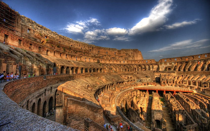 Ancient Rome, Roman Colosseum HD wallpaper