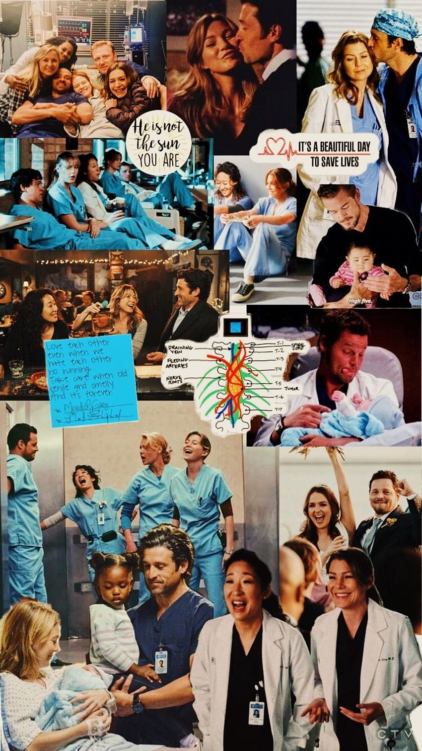 Meredith Grey Aesthetic Grey S Anatomy - Novocom.top, Derek Shepherd HD-Handy-Hintergrundbild