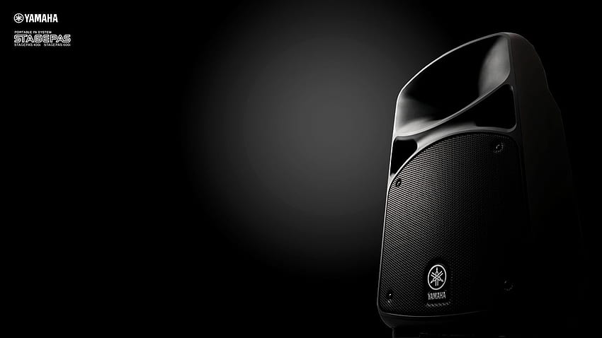 DJ System with Black Background. Black, Yamaha Audio HD wallpaper