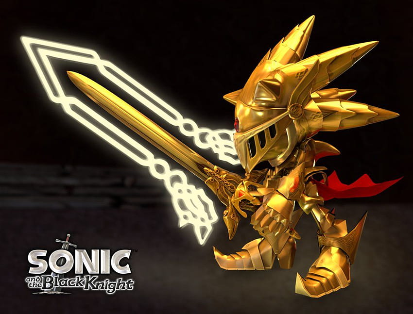 Excalibur Sónico. Excalibur Soul Eater, espada Excalibur y Excalibur, Golden Sonic fondo de pantalla
