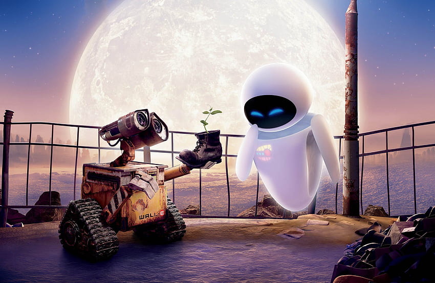 WallE-Roboter · K Hintergrundtelefon, WALL-E HD-Hintergrundbild