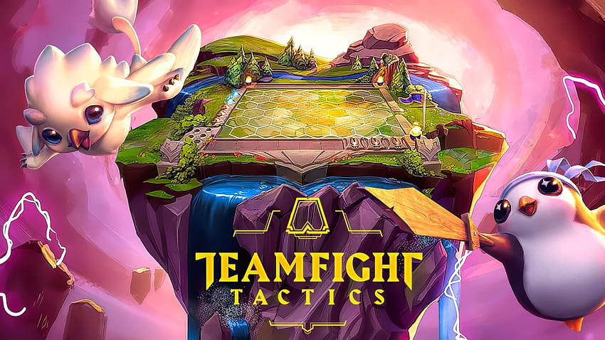 Teamfight Tactics (TFT) Ursprung und Klassenanpassungen und Sieg HD-Hintergrundbild