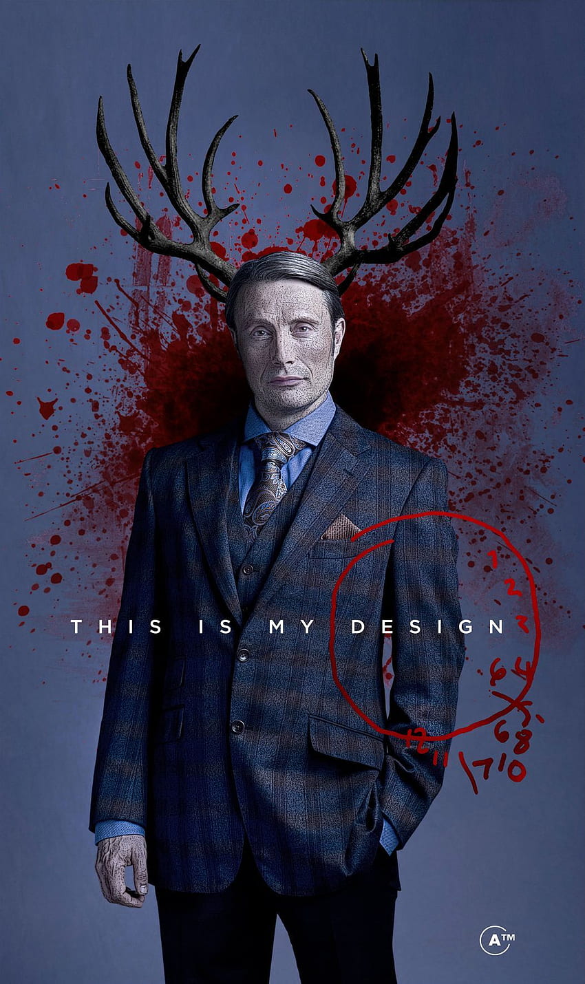This is my design. Hannibal Lecter. Will Graham structure. Mads Mikkelsen.  Thomas Harris. Hannibal, Hannibal lecter, Hannigram HD phone wallpaper |  Pxfuel