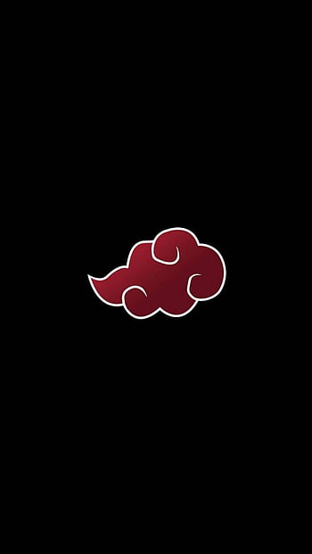 Download Caption Intricate Red Cloud Symbol from Naruto Anime Series  Wallpaper  Wallpaperscom