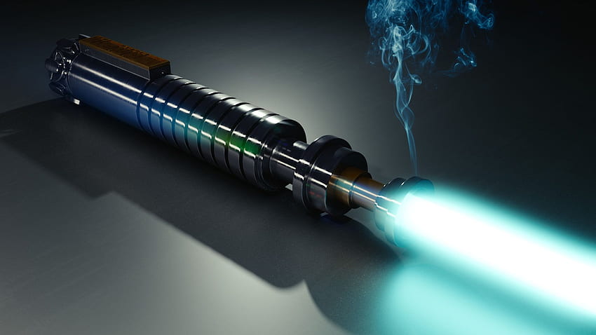ArtStation - Blue Jedi Lightsaber, Victor Santos HD wallpaper