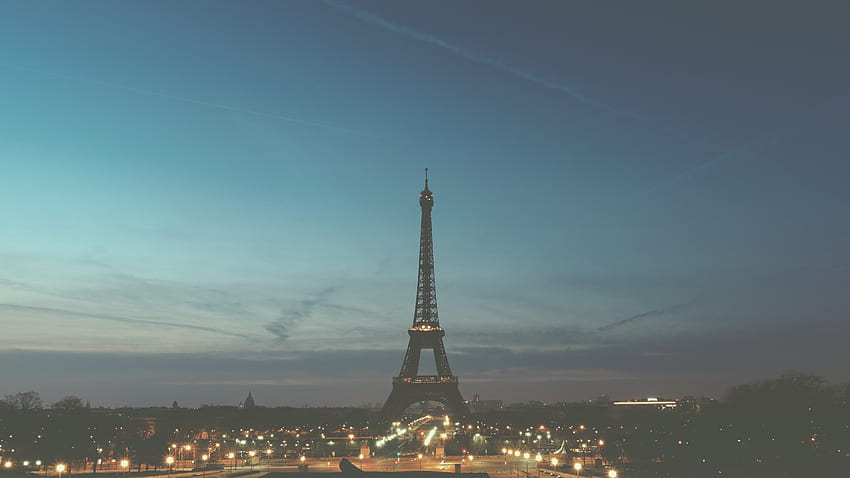 Paris, Cities, Night, Eiffel Tower HD wallpaper