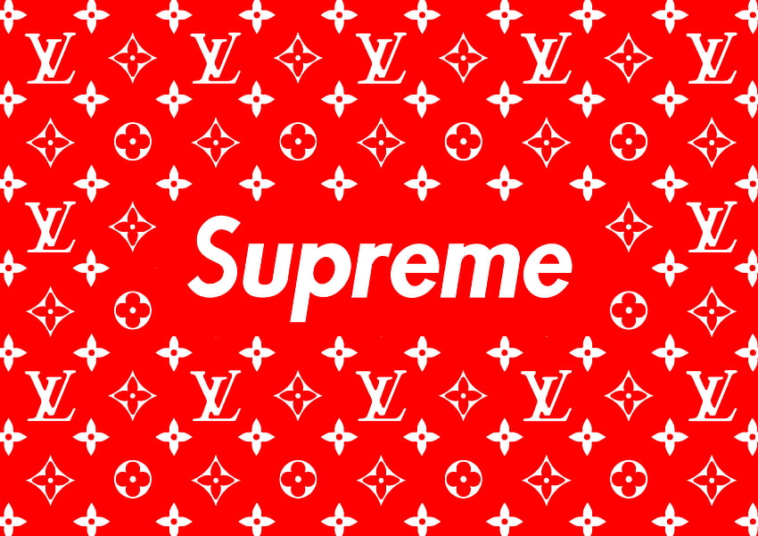 Supreme Cat, cat, hypebeast, louis vuitton, supreme, HD phone wallpaper