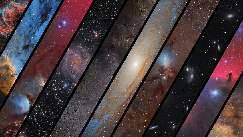 I made a consisting of my favorite astronomy through the years: space, Cosmology HD wallpaper