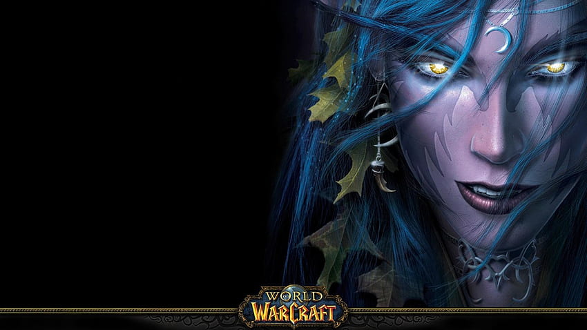 Nocny elf z World of Warcraft Tapeta HD