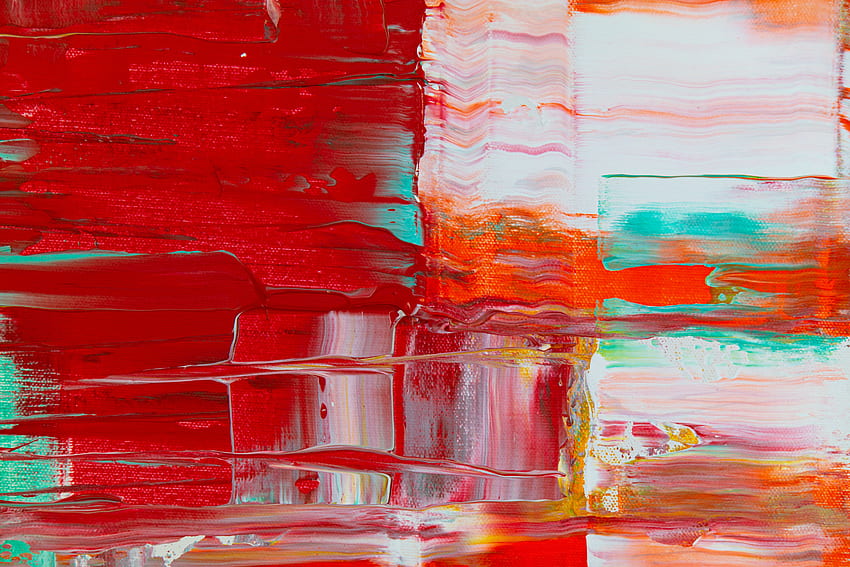 Abstrait, Multicolore, Motley, Peinture, Toile, Barbouillé, Lin Fond d'écran HD