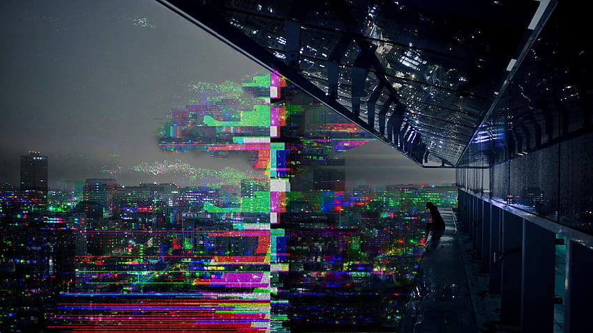 Remembering What Her City Used to Look Like. Glitch , Glitch art, City design HD wallpaper