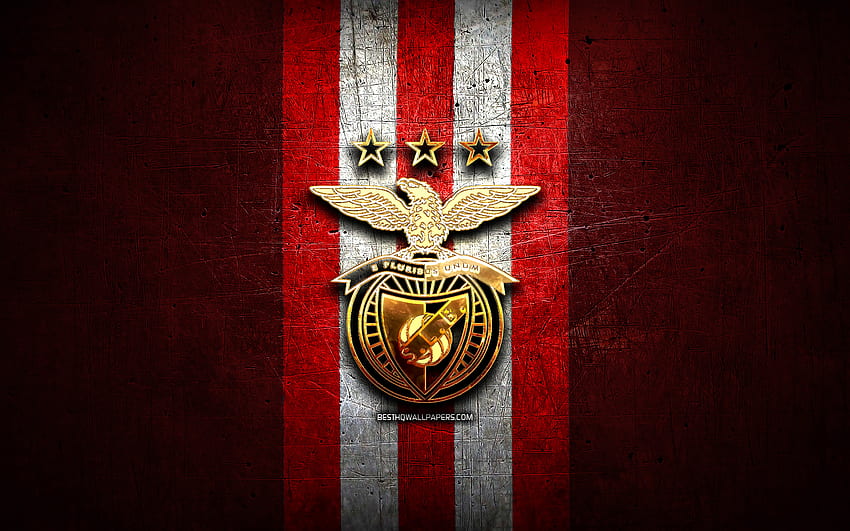 SL Benfica, logo, football HD wallpaper