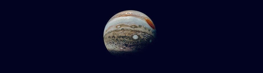 ] [32:9 двоен монитор] Последният изглед на Юпитер от НАСА HD тапет