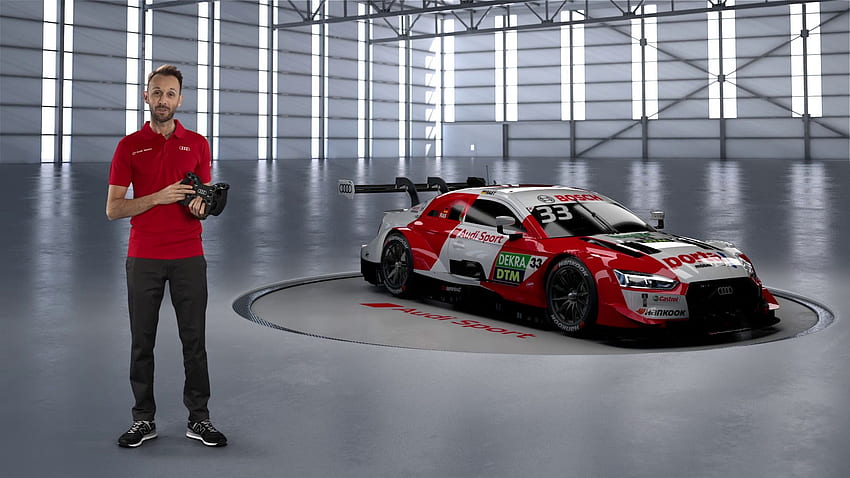 DTM：チャンピオンカーの2020年シーズン新デザイン。 ビデオ、アウディ DTM 高画質の壁紙