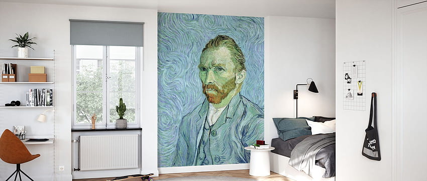 Self portrait, Vincent van Gogh – trendy wall mural – wall HD wallpaper