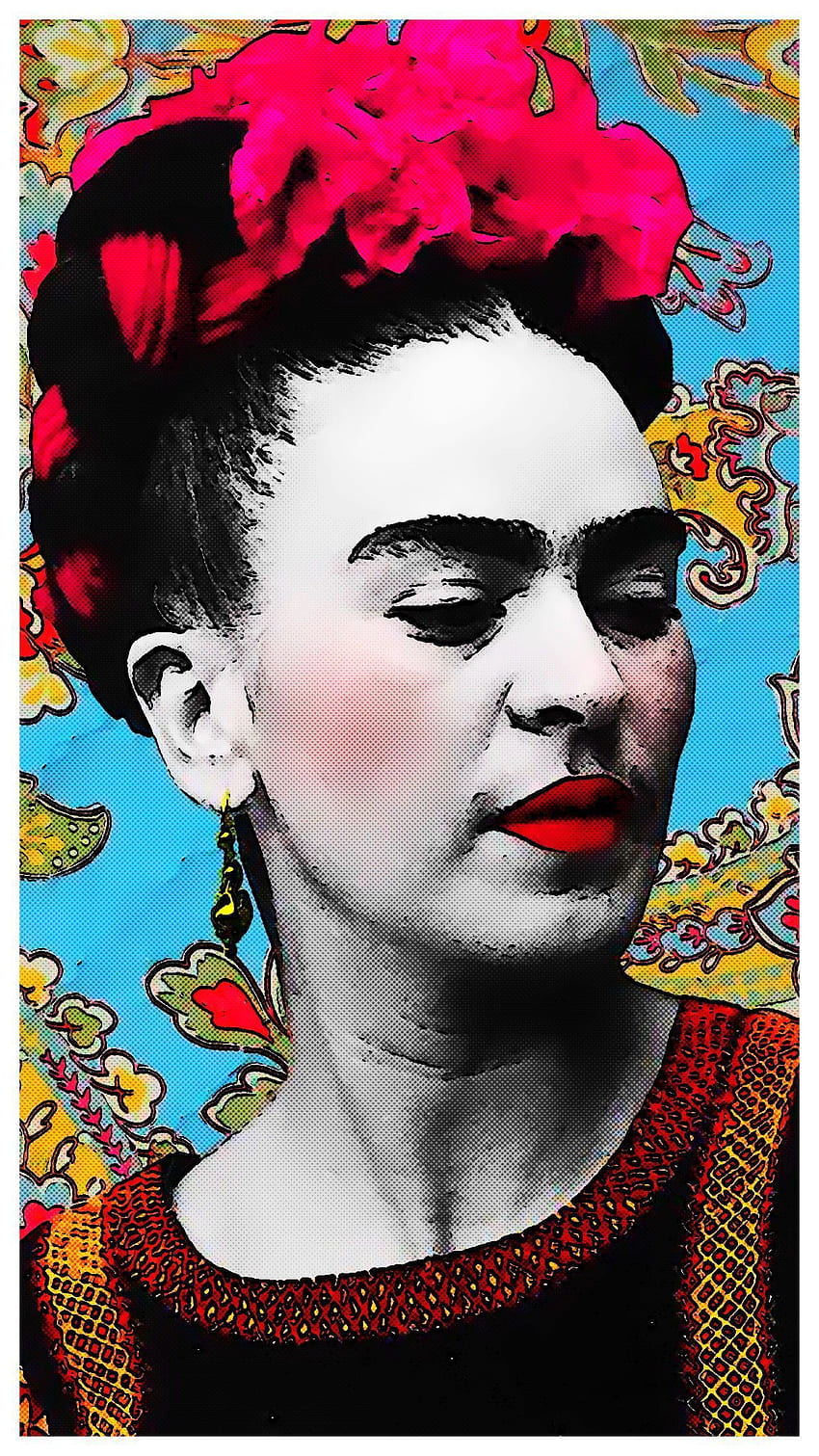Фрида Кало, Стил на изкуството на Фрида Кало HD тапет за телефон