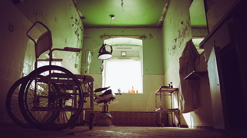 hospital, Wheelchair, Asylum, Abandoned, Dentist, Urbex / and Mobile Background HD wallpaper