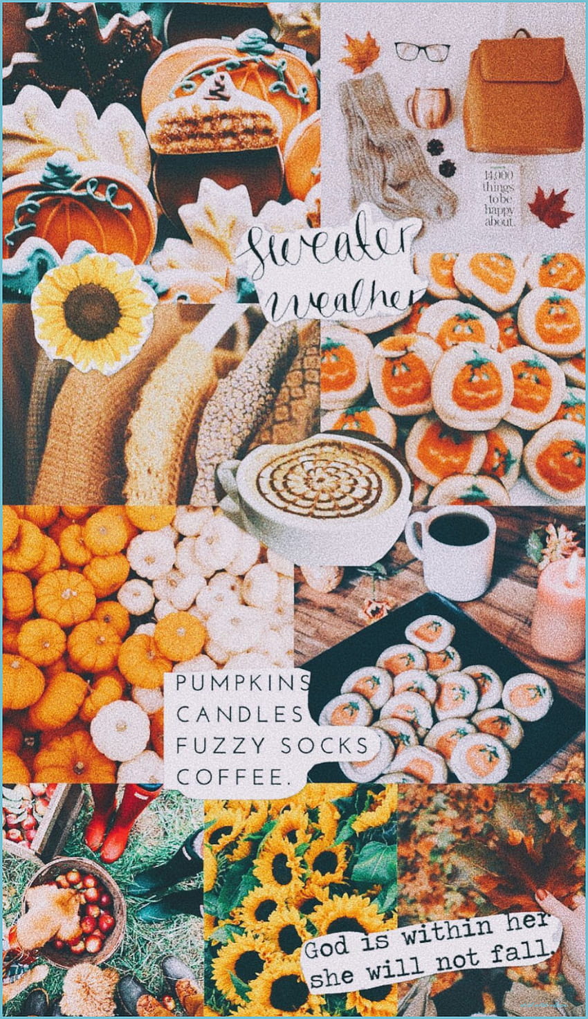 Pin By Elizabeth Wiltshire On IPhone iPhone - Cute Fall Aesthetic, Autumn Collage HD phone wallpaper
