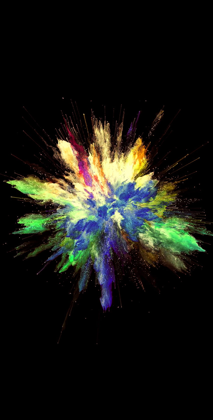 Colorful explosion [] + video live, Chalk Explosion HD phone wallpaper