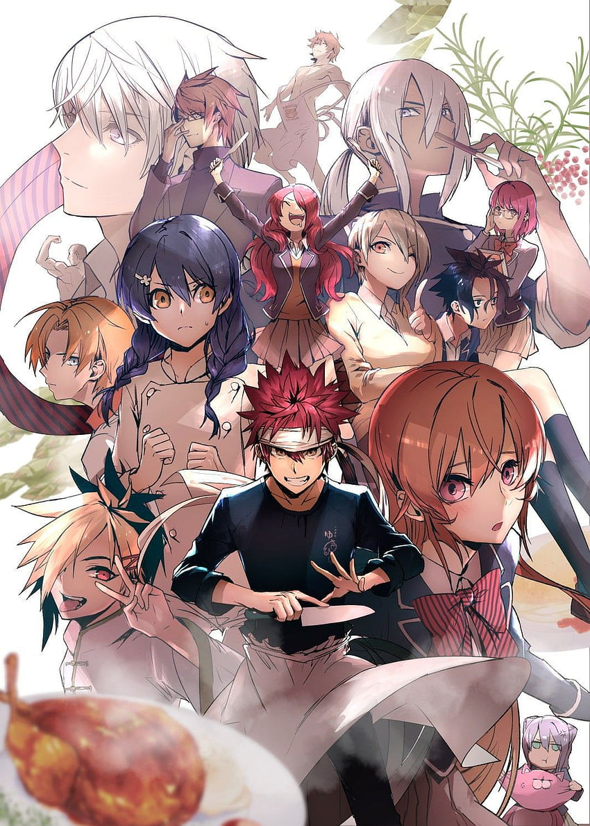 Shokugeki No Souma สงครามอาหาร!: Shokugeki no Soma วอลล์เปเปอร์โทรศัพท์ HD