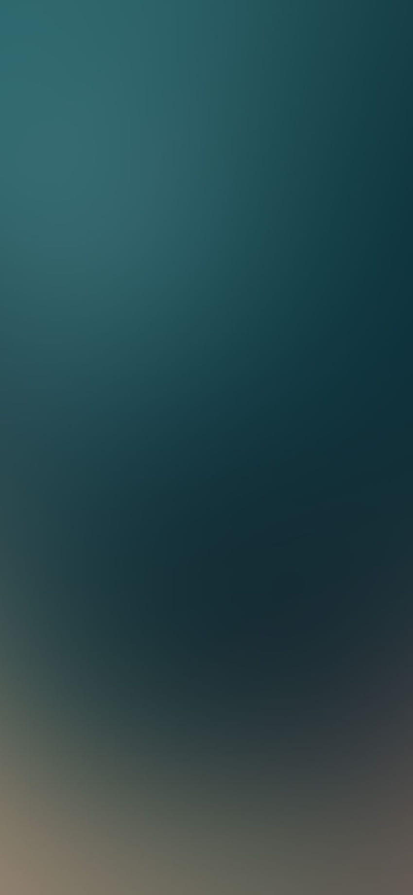 iPhone X: Green Planet Blur-Abstufung HD-Handy-Hintergrundbild