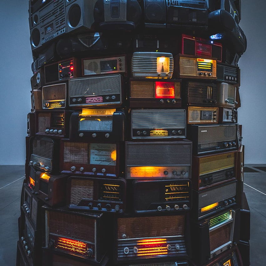 Old Radio, Old Technology HD phone wallpaper