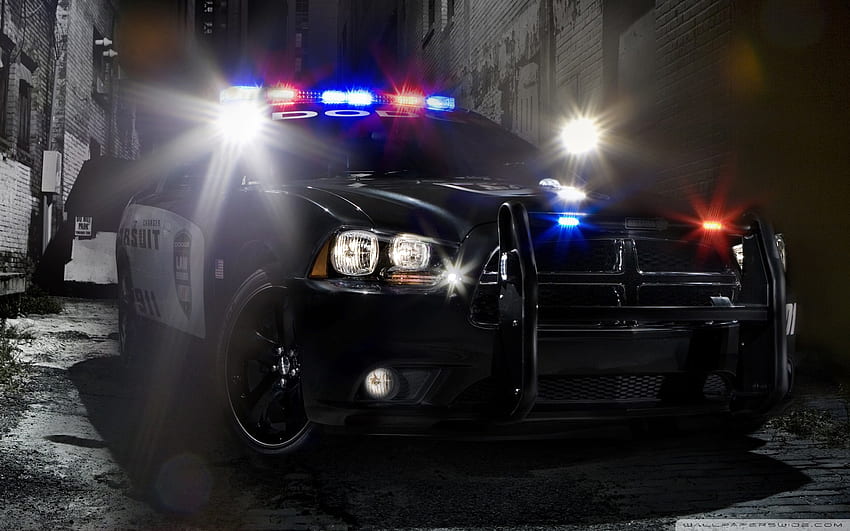 Dodge Charger, caricabatterie, auto, schivata, polizia, inseguimento Sfondo HD