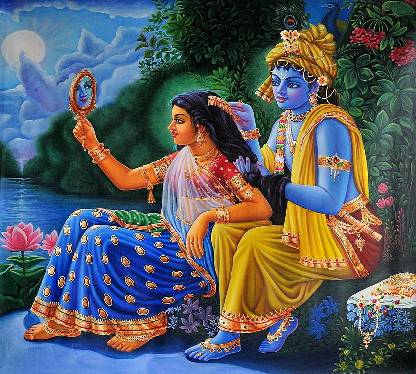 Radha Krishna Full - Radha Krishna Love, , Радха Кришна HD тапет