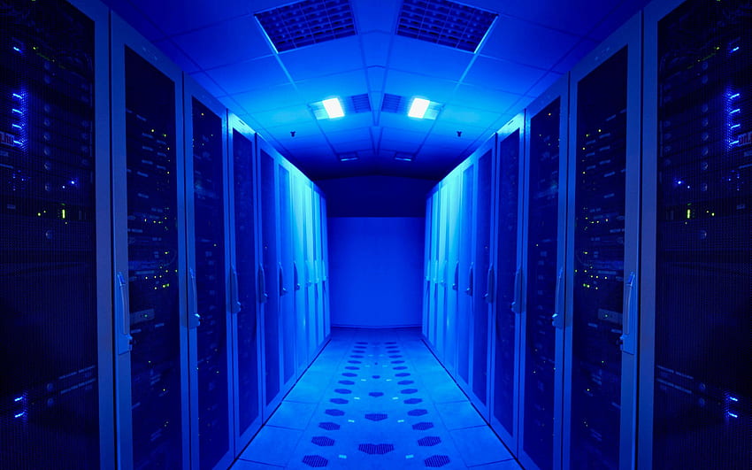 computer technology background. Intelligence, Server Room HD wallpaper