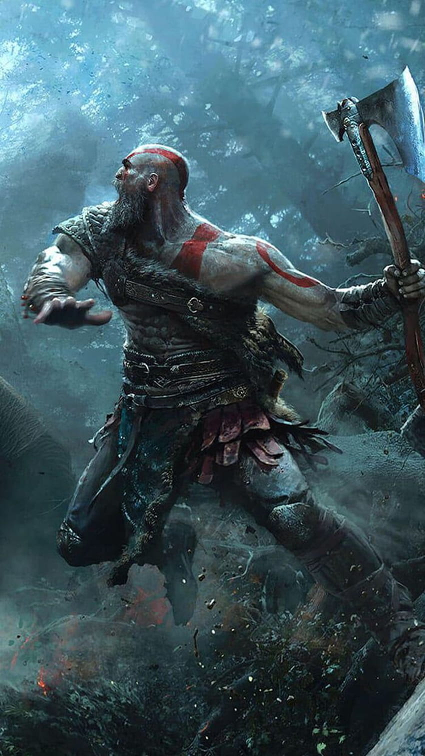 Bóg wojny . 1.0. Bóg wojny, Kratos, Bóg wojny 4 Tapeta na telefon HD