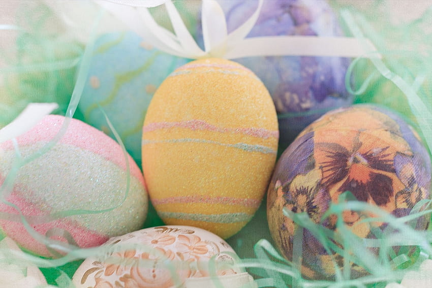Easter decoration, still life, decoration, easter, eggs HD wallpaper