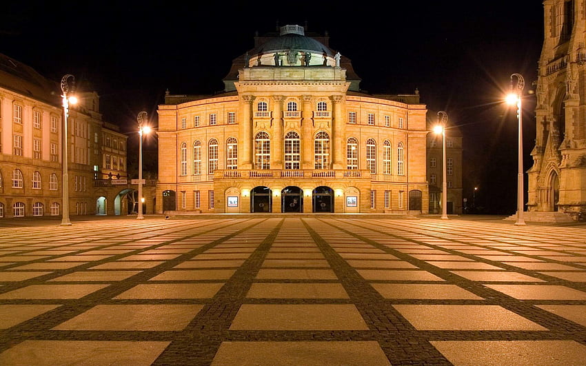 Städte, Deutschland, Oper, Chemnitz HD-Hintergrundbild