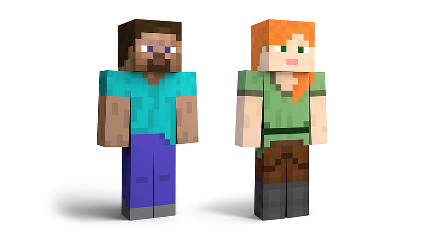 Steve and Alex From Minecraft Block Off Some Time to Join the Cast of Super Smash Bros. Ultimate, Minecraft Alex HD wallpaper