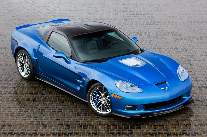 chevorlet corvette zr1, fast, blue, chevy, corvette zr1 HD wallpaper