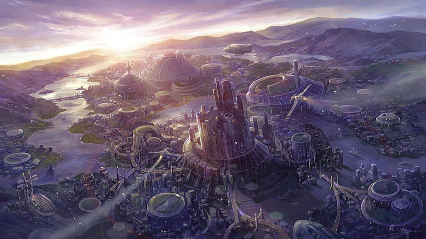 Scifi world (1600×900). Sci Fi Scene HD wallpaper | Pxfuel